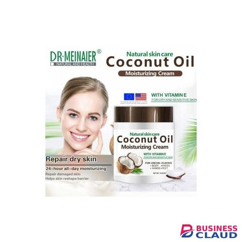 DR MEINAIER COCONUT OIL Moisturizing Cream. Softens & Smoothens