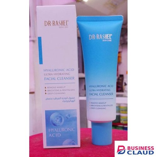DR RASHEL Hyaluronic Acid Ultra-Hydrating Facial Cleanser A– Deep Clean, Moisturizing & Skin-Soothing Wash