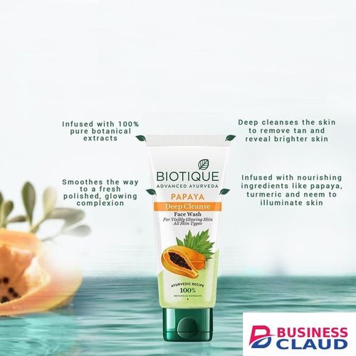 Biotique Papaya Deep Cleanse Face Wash