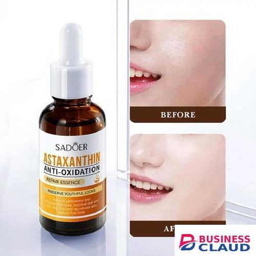 SADOER Astaxanthin Anti-Oxidation Deep Hydrating Face Serum-Brighten Skin Tone&Lighten Acne Marks Repair Eassense