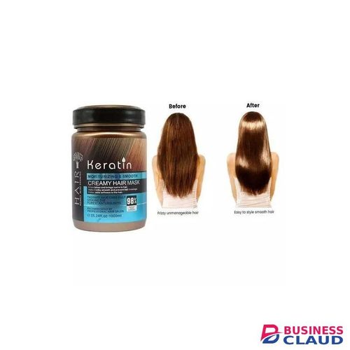 Keratin Moisturizing & Smooth Creamy Hair Mask - 1000ml