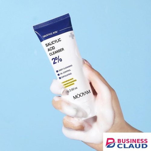 Facial Cleanser Acne Oil Control Salicylic Acid Face Wash Foam Face Cleanser Moisturizing Facial Deep Cleansing
