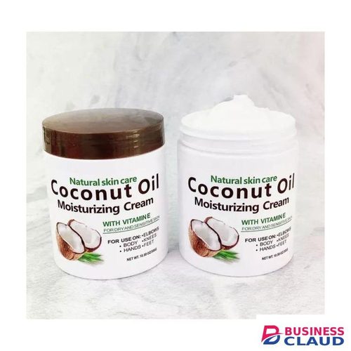 Skin Care Natural Coconut Oil Moisturizing Cream With Vitamin E