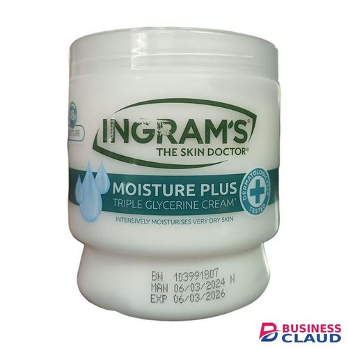 Ingrams MOISTURE PLUS Triple Glycerin Cream Intensive Moisturizing Cream