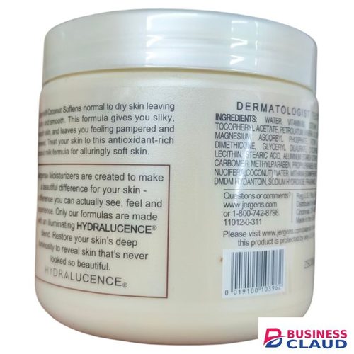 Jergens CREMA Deep Hydrating Coconut Cream sm 1655