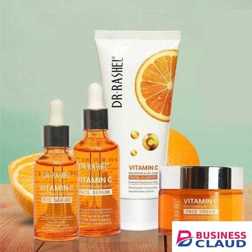 Dr. Rashel Vitamin C Face Cleanser +Serum + Cream +Eye Serum