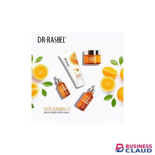 Dr. Rashel VitaminC Face Cream +Face & Eye Serums + Facial Cleanser (4pack)