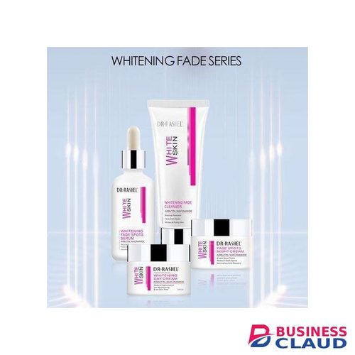 Dr. Rashel White Skin Fade Series-Cleanser,Serum, Day&Night Cream