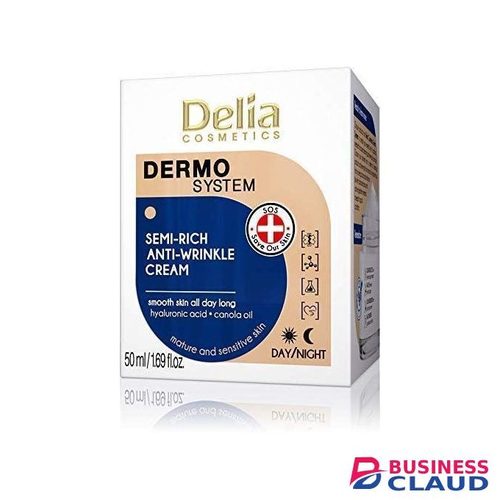 Delia Cosmetics Dermo System Semi Rich Anti Wrinkle Cream
