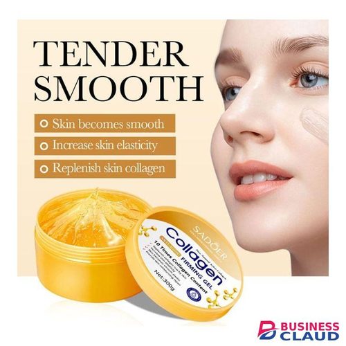 SADOER 3 in 1 Collagen Anti-aging Firming Gel+ Collagen Anti-aging facial Cleanser + Collagen Anti-aging Face Cream