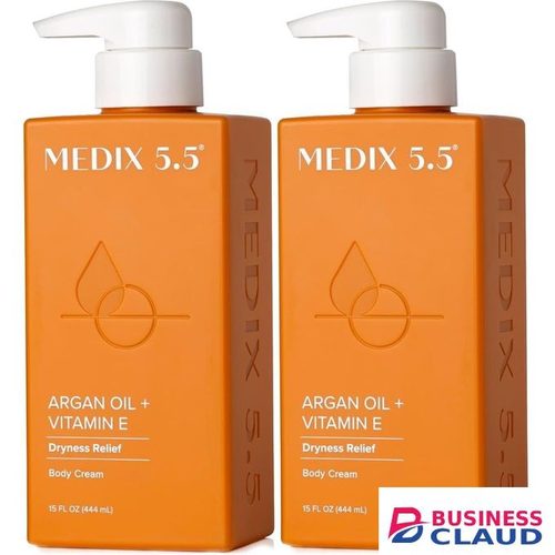 Medix 5.5 Argan Oil + Vitamin E Dryness Relief Body Cream