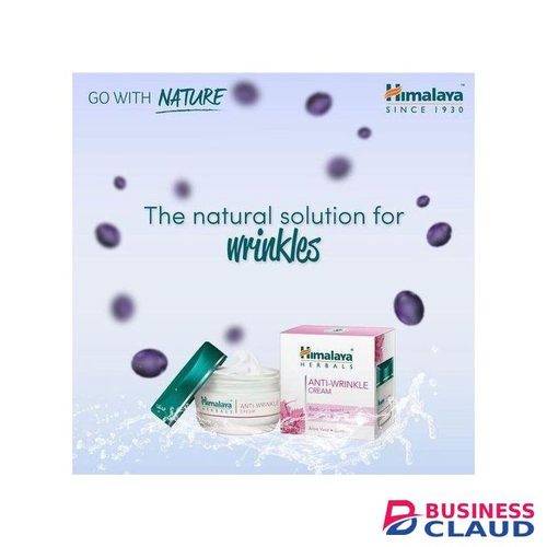 Natural Himalaya Anti wrinkle cream reduces Wrinkles,Fine lines and Skin roughness