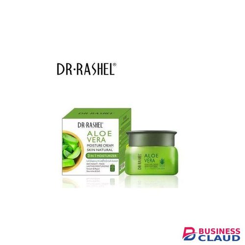 DR RASHEL Aloe Vera 3-in-1 Moisturizer – Refreshing, Repairing & Softening – 50g