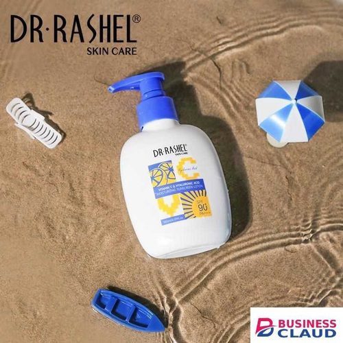 Dr. Rashel Vitamin C & Hyaluronic Moisturizing Sunscreen Lotion SPF 90 (180ml)