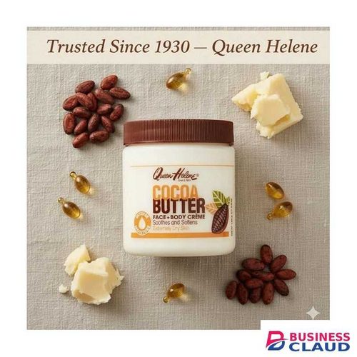 Queen Helene Cocoa Butter Cream soothes and softens (extremely dry skin)
