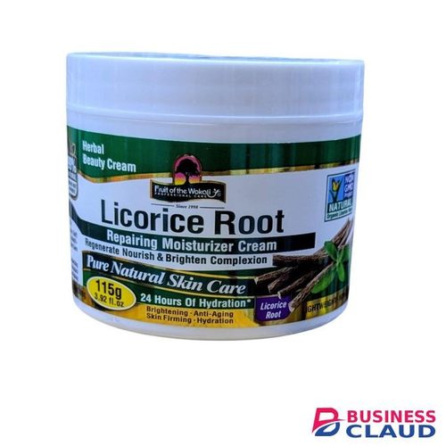 Fruit Of The Wokali Licorice Root Repairing & Hydrating Moisturizer Cream – Brightening Face and Body Cream 115g