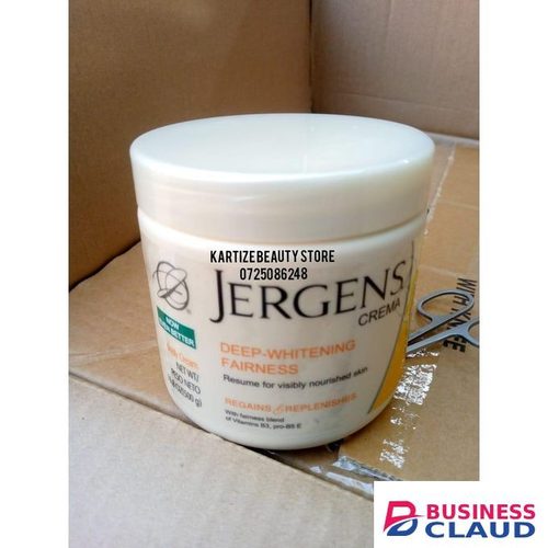 Jergens Deep whing fairness regains & replenishes cream