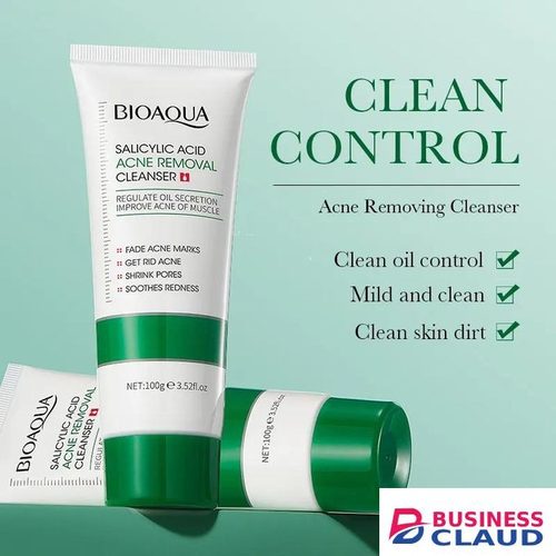 Bioaoua Salicylic Acid, Acne Removal Cleanser, Shrink Pores