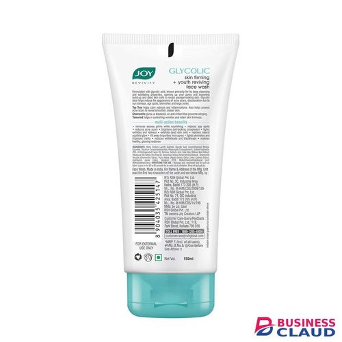 JOY REVIVIFY Glycolic Acid Skin Firming Face Wash