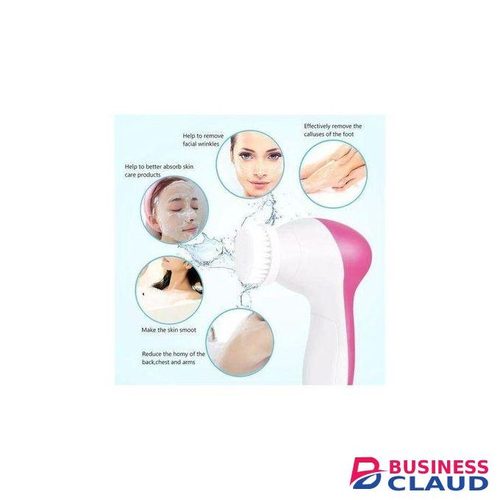 5-in-1 Facial Skin Care Massager Face Scrubber Cleaner