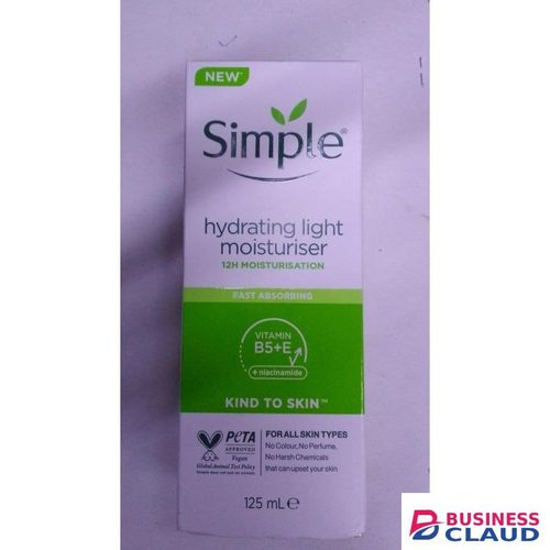 Simplex Hydrating Light Moisturiser - Kind to Skin - 12H Moisturisation - 125ml