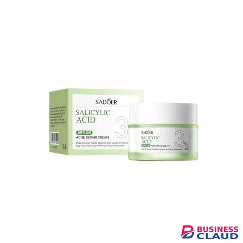 SADOER Salicylic acid3% face cream for Acne Removing, Moisturizing, Hydrating, Anti-aging, Anti-wrinkle