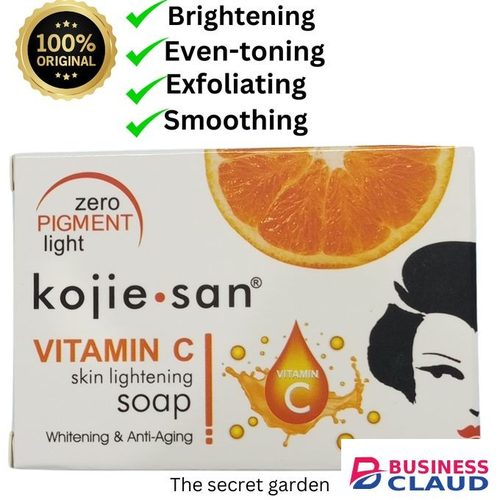 Dr Vitamin C Soap 1pc - Original Kojic Acid Soap- Brighten, Even Tone, and Revitalize Your Skin
