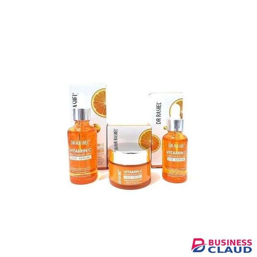 DR RASHEL Vitamin C Face Cream + Face Serum + Eye Serum