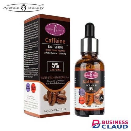 Aichun Beauty 5% Caffeine Face Serum Moisturizing Anti-Wrinkle Firming Facial Re