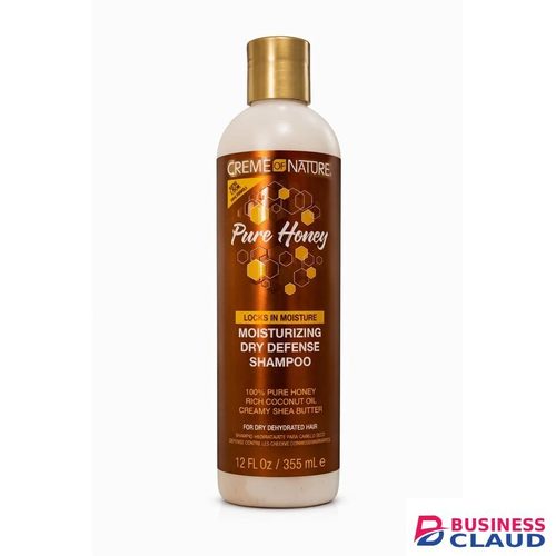 Creme Of Nature Pure Honey Moisturizing Dry Defense Shampoo – 355ml