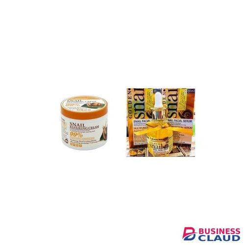 Fruit Of The Wokali Snail Repairing Cream + Vitamin C Facial Serum