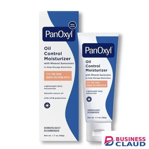 PanOxyl AM Oil Control Moisturizer,New Sheer Formula, Absorbs Excess Oil and Reduces Shine,with Mineral Sunscreen For Ance Prone and Oily Skin -SPF30-1.7oz