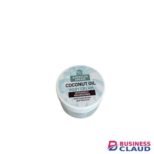 American Dream COCONUT OIL Body Cream With Cocoa Butter & Vit E. Prevent & Remove STRETCH MARKS & BLEMISHES