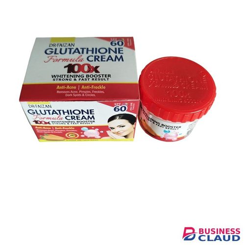 DR. FAIZAN Glutathione, CARROT, COLLAGEN & Gluta Plus 100x booster Face Cream. Treats Pimples, Acne, Fades Dark Spots, Dark Circles, Freckles, Scars, Moisturizes & Prevent UVA/UVB Damage