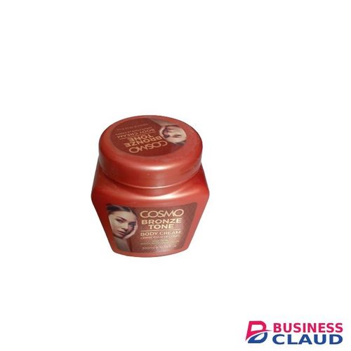 Cosmo BRONZE TONE Cocoa Butter & Honey Body Cream. Brightens, Tones, Removes Dark Spots & Pigmentations