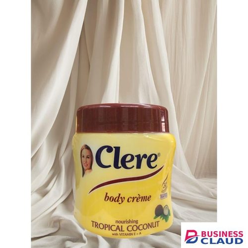 Clere Pure Enriched Glycerine Tropical Coconut Body Cream 500ml