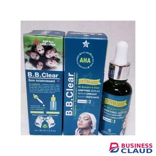 BB Clear AHA lightening+Eclaaircissant+aclarator vitamin C serum