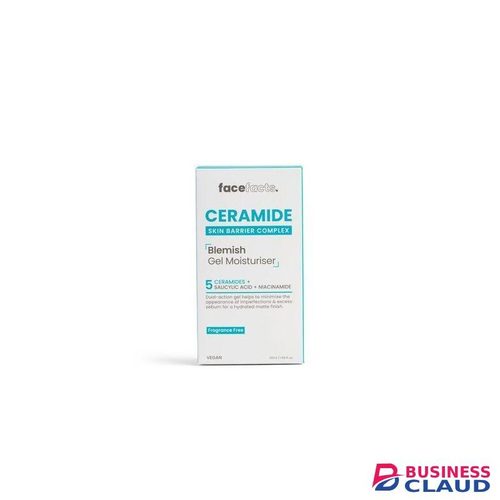 FaceFacts Ceramide Blemish Gel Moisturiser,Soothes + Strengthens