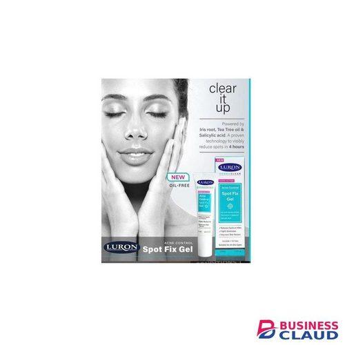 Luron SPOT FIX GEL Pimple Breakouts Blackheads Blemishes Reduces Sports in 4 Hours Skin Texture