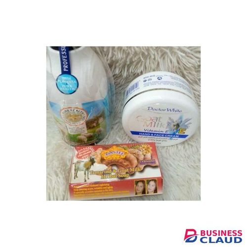 Asantee Goat Milk Lanolin Lotion + Tamarind And Goat Soap & Cream