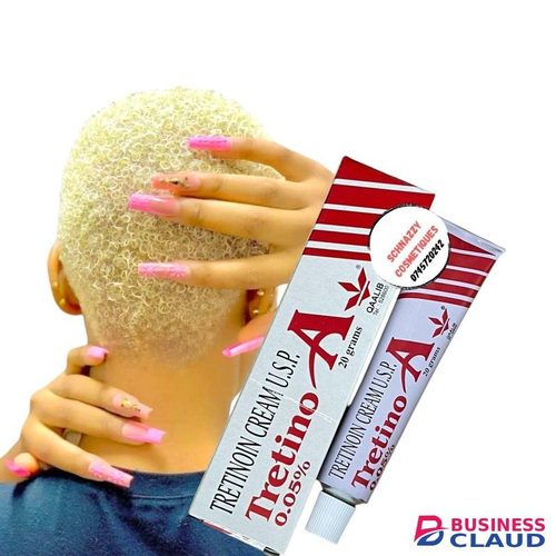 TRETINO Cream Tretinoin 0.05% w/w Fade Discoloration Speed New Cell Renewal Youthful Clear Skin