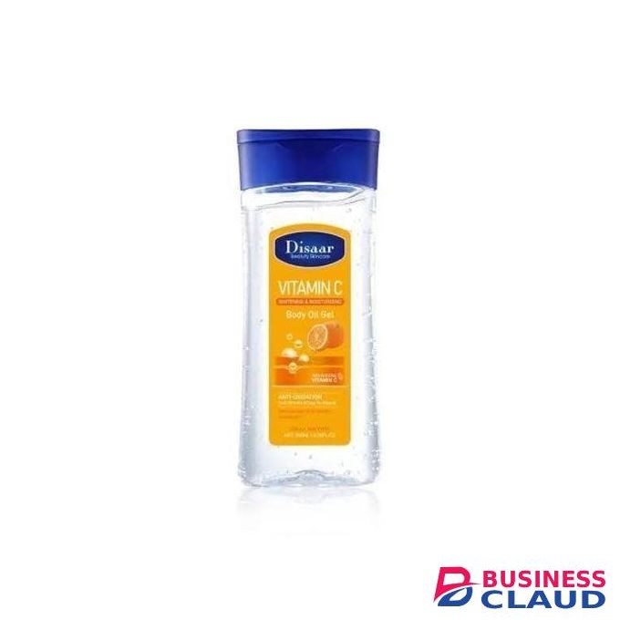 Disaar Vitamin C Body Oil Gel – Deep Moisturizing, Skin Brightening & Glow Boost