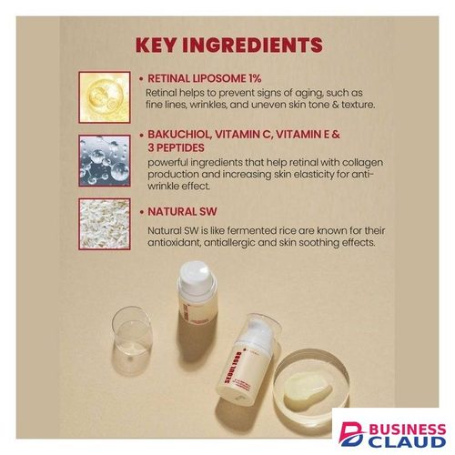 Seoul 1988 Cream: Retinal Liposome 1% + Fermented Rice – K-Secret Advanced Age Defying and Skin Renewing Formula for Firming Texture Improvement and Youthful Radiance