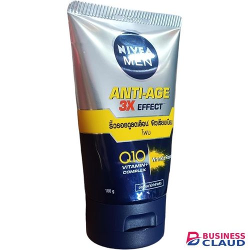 Beauty ANTI-AGE 3X EFFECT FACE WASH Q10 Vitamin + Complex Wrinkle Repair Nıvea