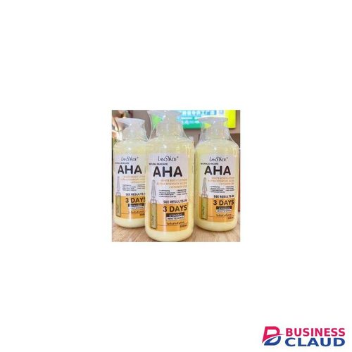 LansYade AHA Lotion 5x Body Whing Alpha Hydrox Acid +Vitamin C And E