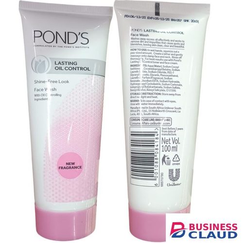 Pond's Lasting Oil Control Face Wash With Oil Controlling Ingredients