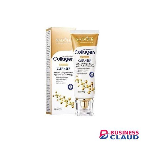 SADOER Collagen Hydrating Facial Cleanser – 100g