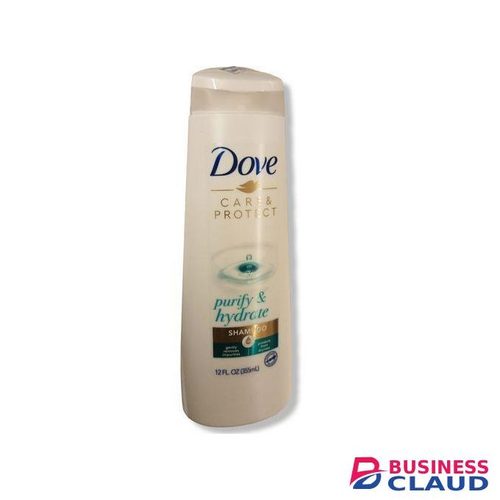 Dove Care & Protect Purify & Hydrate Shampoo MEN WOMEN DRY HAIR