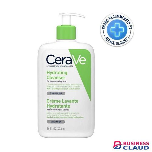 CeraVeé Hydrating Facial Cleanser – Removes Dirt, Makeup & Impurities, Non-Foaming