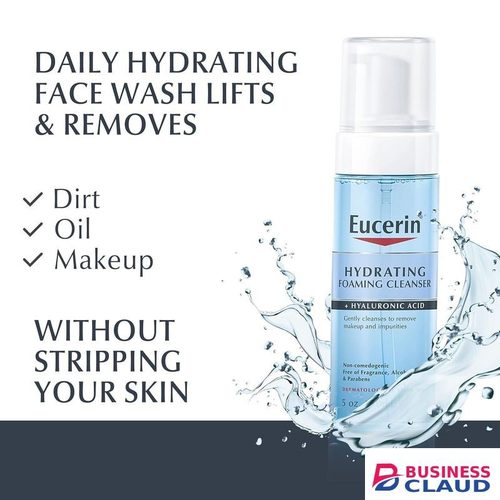 Eucerin Hydrating Foaming Cleanser with Hyaluronic Acid